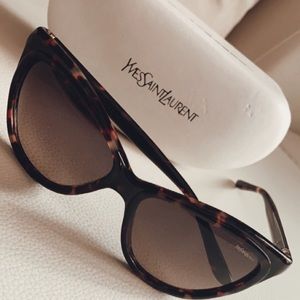 YSL cat eye sunglasses